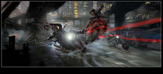 Illustration for article titled This Concept Art for Chris Evans and Joseph Gordon-Levitt's Akira Is Shockingly Cool